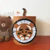 Juguetes Infantiles de Animales de Dibujos Animados Cesta para Ropa Sucia de Fieltro Lavable Cubo de Almacenamiento de Fieltro Cesta de Almacenamiento para Artículos Domésticos