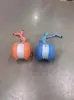 Pelota Juguete para Gato Resistente a Mordeduras Transfronteriza, Artefacto de Auto-Placer y Alivio del Aburrimiento con Cuerda, Suministros para Mascotas, Pelota Saltarina, Juguete Divertido para Gatos