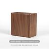 Caja de Almacenamiento de Pared para Control Remoto TV Aire Acondicionado Estante de Madera Montado en la Pared Sin Perforaciones Estante de Almacenamiento para Teléfono Móvil de Mesita de Noche
