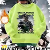 Delta Game Action Weilong Ropa Periférica Sudadera Infantil con Forro Estilo Otoño e Invierno Chaqueta Unisex para Estudiantes Ropa Infantil