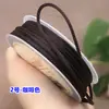 Cuerda Trenzada de Maíz Encriptada de 2 mm, Suave y Duradera, Hilo Rojo para el Año de Nacimiento, Cuerda para Colgar Colgantes, Material Hecho a Mano para Bricolaje