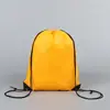 Bolsas de Poliéster 210D con Cordón para Venta al por Mayor Transfronteriza en Stock, Bolsas de Poliéster con Cordón Personalizadas, Bolsas para Eventos de Maratón