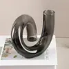 Florero de Tubo de Ensayo de Vidrio, Contenedor Pequeño para Plantas de Diámetro Reducido, Decoración Sencilla para Sala de Estar, Recipiente para Arreglos Florales, Decoración de Lujo Ligero de Gama Alta