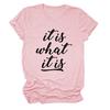 Comércio exterior ebay atacado de roupas femininas comércio exterior Europa e Estados Unidos é o que é camiseta casual de manga curta com letra