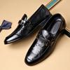Zapatos Casuales de Vestir para Hombre Joven Beijiang Wolf Otoño Transpirables Delgados Zapatos para Hombre Suela Blanda Lefu
