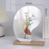 Estilo Ins Coreia do Sul espelho acrílico grande formato diferente nuvem gota d'água coração espelho crianças criativo DIY feito à mão