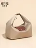 Bolsa Hobo de Axila Tecido de Nylon Impermeável Bolsa para Marmita Bolsa de Dumpling Grande Bolsa de Mão para o Trabalho Bolsa de Ombro Único Transversal