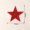 Parche Bordado de Estrella de Cinco Puntas con Lentejuelas de Colores Parche Bordado de Lentejuelas Autoadhesivo Accesorios de Ropa DIY Venta al por Mayor