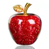 Nueva Manzana de Cristal de Gama Alta Regalos Creativos para Nochebuena para Niñas, Novios y Novias, Fruta de la Paz