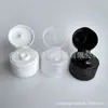 Tampa flip transparente preto e branco 24/410 tampa borboleta tampa flip tampa de rosca 24mm tampa flip para detergente
