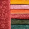 Tela de chenilla para sofá, Tela gruesa de color sólido, Funda de terciopelo para sofá, Tela para cojines, Venta al por mayor de fabricante en stock