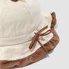 Chapéu de Bebê Estilo Coreano Fofo Unissex Super Adorável Chapéu de Pescador para Primavera e Outono Fino Proteção Solar Chapéu Balde de Bebê