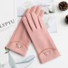 2020 Hermoso Símbolo Nuevos Guantes de Felpa de Conejo Imitación Gruesos para Dama, Lindos, Cálidos, Táctiles, de Regalo, Promocionales