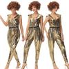 Ropa Retro Disco Europea y Americana Ropa para Amantes Hombres y Mujeres Adultos Ropa de Escenario Retro Disco de los 70 Hip Hop