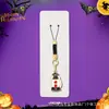 Pingente Caveira de Halloween Transfronteiriço Fantasma de Terror Bolsa de Abóbora Chaveiro de Metal Pingente Evento Pequeno Presente