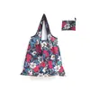 Bolsa de Compras Plegable, Nueva de Gran Capacidad, Bolsa Plegable Ecológica en Stock, Bolsa de Tote de Almacenamiento Plegable Portátil Impresa Creativa