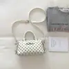 Bolso de lunares de nicho súper popular para el verano para mujer, nuevo bolso de mano de moda 2026 para el trabajo, bolso Boston, bolso cruzado tipo almohada