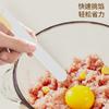 Cuchara multiusos para relleno abridor de frutas herramienta para cavar relleno de dumplings caóticos al vapor antiadherente alargamiento de relleno cuchara plana para el hogar