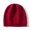 Chapéu de Cashmere Feminino Moda Macio Quente Simples Estilo Western Outono Inverno Nova Moda Versátil Casual