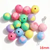 Cuentas de Parche de Dos Colores Acrílicas con Agujero Estrella Mariposa Cuentas Sueltas DIY Pulsera de Dos Colores Pulsera Pulsera Accesorios de Joyería