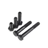 Juego de Tornillos y Tuercas Hexagonales Externas Grado 8.8 Negro de Rosca Completa y Media Rosca con Combinación de Arandelas Planas y de Resorte Gb M6~M27 Juego en Caja