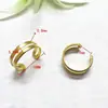 Accesorios para Joyería DIY Color Primario de Cobre Anillo Abierto Exquisito Anillo de Cobre Ajustable Calidad Alta Calidad de Exportación