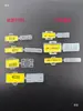 3010 Etiquetas de Identificación de Cables y Alambres Transparentes Marco de Placa de Nombre Etiqueta Colgante Etiqueta de Amarre Marco Marcador Caja de Etiquetas