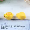 Simulación Ultra-Mini Fruta Linda Gránulos Comida Miniatura Juguetes Pegamento de Crema DIY Pasadores de Pelo Hechos a Mano Hebillas de Zapatos Ropa de Muñeca Adornos de Resina