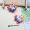 Accesorios de Resina para Manualidades de Dibujos Animados Hamburguesa Espuma Marina Pegamento de Crema Hecho a Mano Pinzas para el Cabello Gomas para el Cabello Fundas para Teléfono Colgantes Accesorios de Joyería