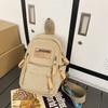 Marca da Moda ins Bolsa de Peito Feminina Roupa de Trabalho Funcional Casual Lona Mochila de Viagem Grande Capacidade Esportiva Bolsa Transversal para Estudantes Homens