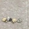 Botones metálicos simples planos en forma de corazón de 20 mm para trajes de mujer, suéteres, tops y abrigos, botones de corazón con acabado espejo
