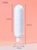 Frasco Borrifador 100ml 80cc/120g ml Névoa Fina Frasco Vazio para Fixador de Maquiagem Plástico PET Cabeça de Bomba Invertida