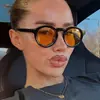 Gafas de Sol Redondas Sencillas 2026 Nuevas Gafas de Sol Retro Moda Tendencia Anti-UV con Diseño Elegante