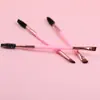 Bastão Multifuncional para Sombra de Olhos Pincel para Sombra de Olhos Mini Portátil com Duas Pontas Pincel de Algodão de Látex Pincel Descartável para Maquiagem Ferramenta de Beleza