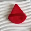 Esponjas de Pó Triangulares Atacado, Esponjas de Veludo Curto em Formato de Leque para Pó Seco, Pó Solto Dupla Face, Pó de Mel, Pó Compacto Cushion, Pó Suave para Fixação de Maquiagem, Quente de Vendas Transfronteiriças