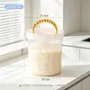 Cubos de Arroz de Múltiples Especificaciones con Tapas, Cubos de Fermentación de Harina con Asas, Contenedores de Almacenamiento Engrosados de Gran Capacidad