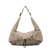 Bolso plisado versátil de gran capacidad para mujer para ir al trabajo 2025 Nuevo casual simple moda bandolera bolso tipo dumpling
