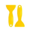 Raspador de película para coche herramienta para película de papel tapiz amarillo película pequeño raspador ventana de vidrio película de coche raspador de coche