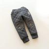Calça Comprida Infantil 2025 Versão Coreana Cão Azul Calça de Algodão para Meninas Leggings Quentes de Inverno Outono e Inverno Engrossada Pode Ser Usada por Fora Calça Infantil