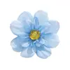Cabeza de flor de cosmos artificial grande de 11 cm, material para manualidades DIY, para accesorios para el cabello, adornos de ropa, paredes de flores de boda y flores artificiales