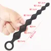 Bolas Anais de Silicone, Plug Anal, Expansão Anal Divertida, Masturbação, Treinamento de Orgasmo, Brinquedos de Abertura Anal para Iniciantes em Sm, Acessórios Sexuais de Paixão na Cama