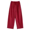 Calça Banana Wide Leg para Mulheres, Novo Modelo Primavera 2026, Calça de Moletom Reta Petite, Calça Esportiva Larga Oversized de Cintura Alta
