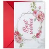 Novos produtos transfronteiriços: Cartões de Agradecimento de Ação de Graças, Desejos de Aniversário, Cartões para Envelope de Casamento, Conjunto de Cartões de Agradecimento com Texto Caloroso, Personalizável