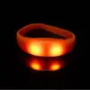 Pulsera Luminosa LED Vibratoria Controlada por Sonido para Conciertos, Festivales de Música, Fiestas y Eventos, Pulsera de Apoyo con Logo Impreso