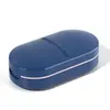 Cortador Dispensador de Pastillas Japonés Cortador de Cuartos de Pastilla Cortador de Medias Pastillas Artefacto Almacenamiento Portátil de Medicamentos Caja de Pastillas