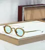 Gafas de Sol Jmm Varda Moda Transfronteriza Retro Metal Marco Ovalado para Hombres y Mujeres, Versátiles de Moda para Vacaciones Fiestas
