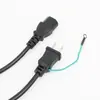 Cable de Alimentación con Enchufe Estándar Japonés y Cables Expuestos, Enchufe Japonés de Tres Conductores, Cabeza Recta con Sufijo, Cable de Alimentación de Cobre Puro