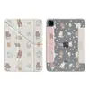 La pegatina lateral de Miffy de estilo ins con estampado de estrellas negras es adecuada para fundas de tablet iPad de 10ª/11ª/12ª generación, así como para el Air de dibujos animados 13