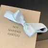 Pinza de Pelo Seco con Lazo Estilo Coreano para Hija Pinza de Resorte de Satén Pinza de Ambiente Accesorios para el Cabello de Niña