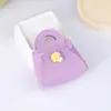 Desenho Animado Transfronteiriço Pato Amarelo Fofo Nova Boneca Máquina Chaveiro Criativo Pingente Macaron Porta-Moedas Bolsa Portátil